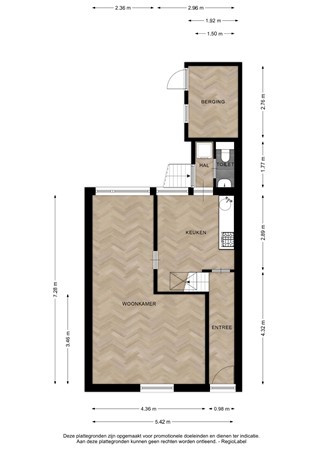 Floorplan - Rielerweg 79, 7416 ZB Deventer